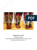 Hogwarts House Socks English