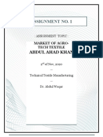 Assignment No. 1: Abdul Ahad Khan