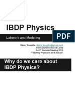 IBDP Physics- Labwork and Modeling