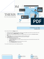 Economics Thesis Blue Variant