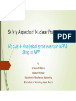 Module 4-Analysis of some events in NPPSiting of NPP