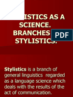 Stylistics As A Science