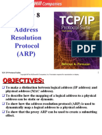 Address Resolution Protocol (ARP) : TCP/IP Protocol Suite