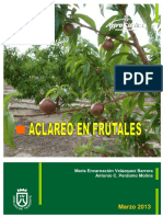 Aclareo en Frutales