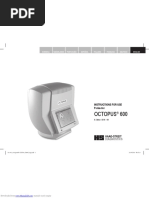 Octopus 600: Instructions For Use Perimeter