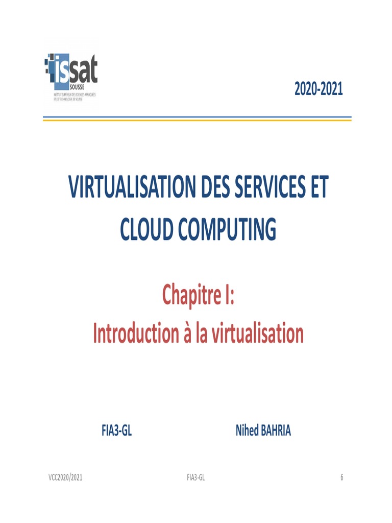 Introduction à la virtualisation et cloud | PDF | Virtualisation ...