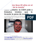 Caso Saldaño - La CIDH Pide A Estados Unidos Que Le Levante La Pena de Muerte