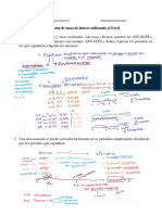 Conversión de Tasas de Interés Utilizando El Excel