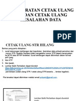 Persyaratan Cetak Ulang STR Dan Cetak Ulang Kesalahan