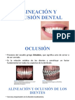 Alineación y Oclusión Dental