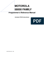 Motorola 68K Programmer's Manual