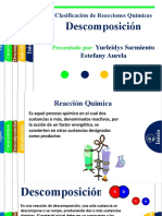 Reacciones Quimicas (Descomposicion)