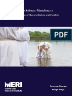 The Sabean Mandaeans Perceptions of Reconciliation and Conflict Report