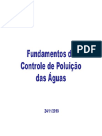 Aula 05 e 06 Controle de Poluição Das Águas Tratamento Efluentes T3