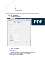 Nama: Ulfa Yuliana Nim: 41816120092 Matkul: Pemrograman Visual Dotnet Tugas Pertemuan 5 1. Form Data Gaji Pegawai