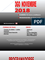 Catalogo Visio Electronica - Noviembre 2018