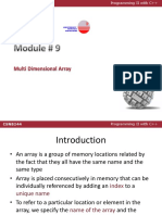 Module 3 - Multi Dimensiol Array