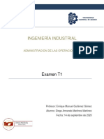 Examen Administracion de Las Operaciones Ii