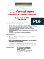 Mid Cervical Spine Registration March 2011