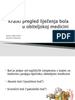 Kratki Pregled Liječenja Bola U Obiteljskoj Medicini 1 1