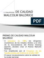 Premio de Calidad Malcolm Baldrige