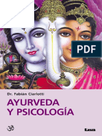 Ayurveda y Psicologia (Spanish - Fabian Dr. Ciarlotti