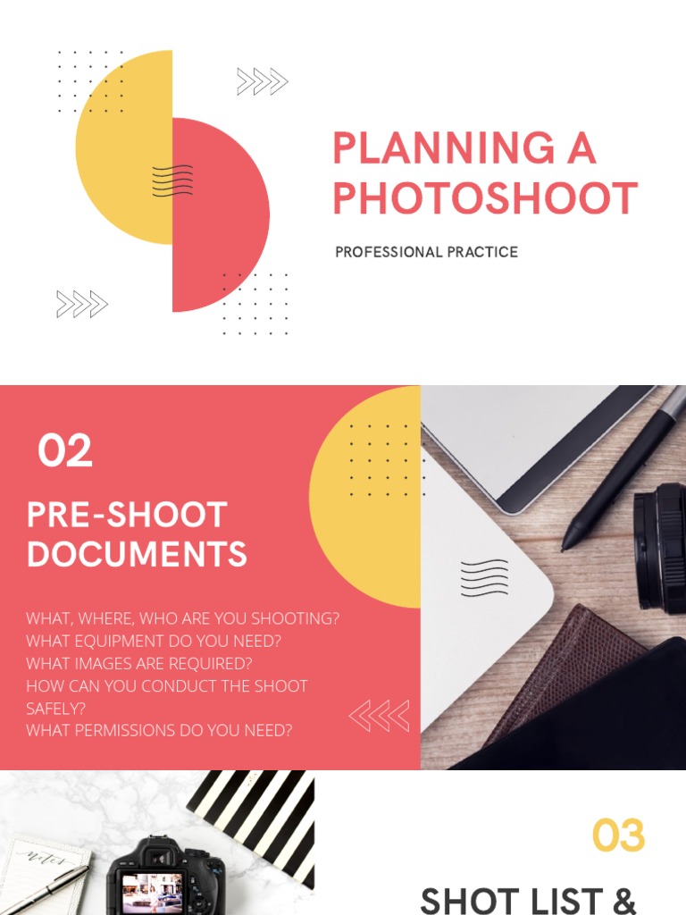 Photoshoot Planning PDF