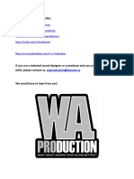 WA Production Links