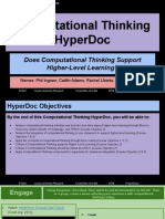 Mod 3 Computational Thinking Hyperdoc