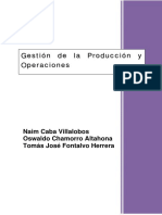 Gestion de La Produccion y Operaciones