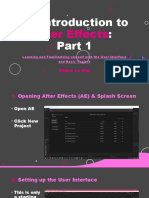 (PowerPoint) An Introduction To After Effects