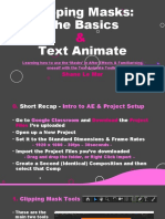 (PowerPoint) Clipping Masks The Basics & Text Animate