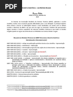 Normas ABNT para Capa e Resumo | PDF | Abstract (resumo) | Caixa alta e ...
