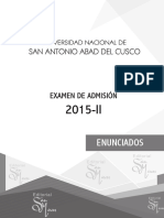 376939364 Examen 2015 II Unsaac Cusco