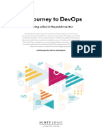 The Journey To Devops: Driving Value in The Public Sector