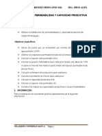 Cálculo de La Permeabilidad y Capacidad Productiva