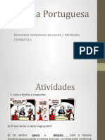 7-Edyr-Ribeiro Língua-Portuguesa 7-Ano Elementos Notacionais Da Escrita Prof Ana Valeria