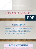 Aprende los antónimos: palabras con significados opuestos