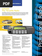 GM360: The Versatile Radio: Two-Way Radios