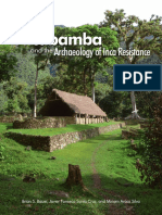 Vilcabamba: Archaeology of Inca Resistance