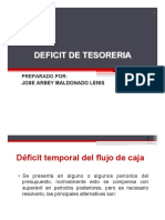 Deficit de Tesoreria