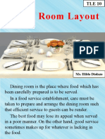 Tle10 Lesson 1 Dining Room Layout