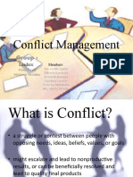 Conflict Management: Group 1