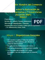 Medidas Sanitarias y Fitosanitarias (SPS) .