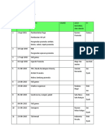 Jadwal Kegiatan Pramuka