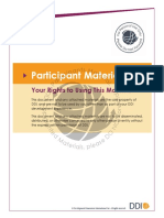 Participant Material: Your Rights To Using This Material