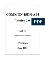 Common-Isdn-Api: Supplementary Services