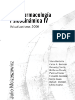 Psicofarmacologia Psicodinamica IV Actualizaciones 2006