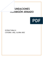 FUNDACIONES - Procedimiento de Cálculo