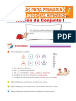 Noción de Conjunto Primera Parte para Segundo de Primaria